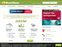 Tablet Screenshot of gentechats.com